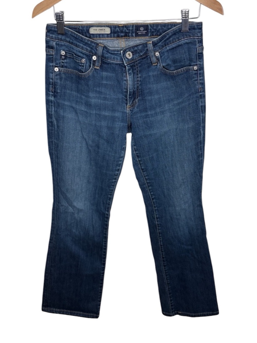 AG Adriano Goldschmied The Jessie Curvy Boot Fit Jeans Women Size 29